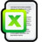 Document Microsoft Excel Icon